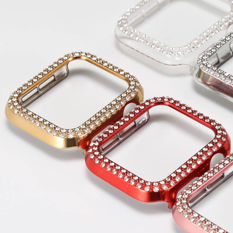 Protector De Apple Watch New 42MM Bumper Con Diamantes-4