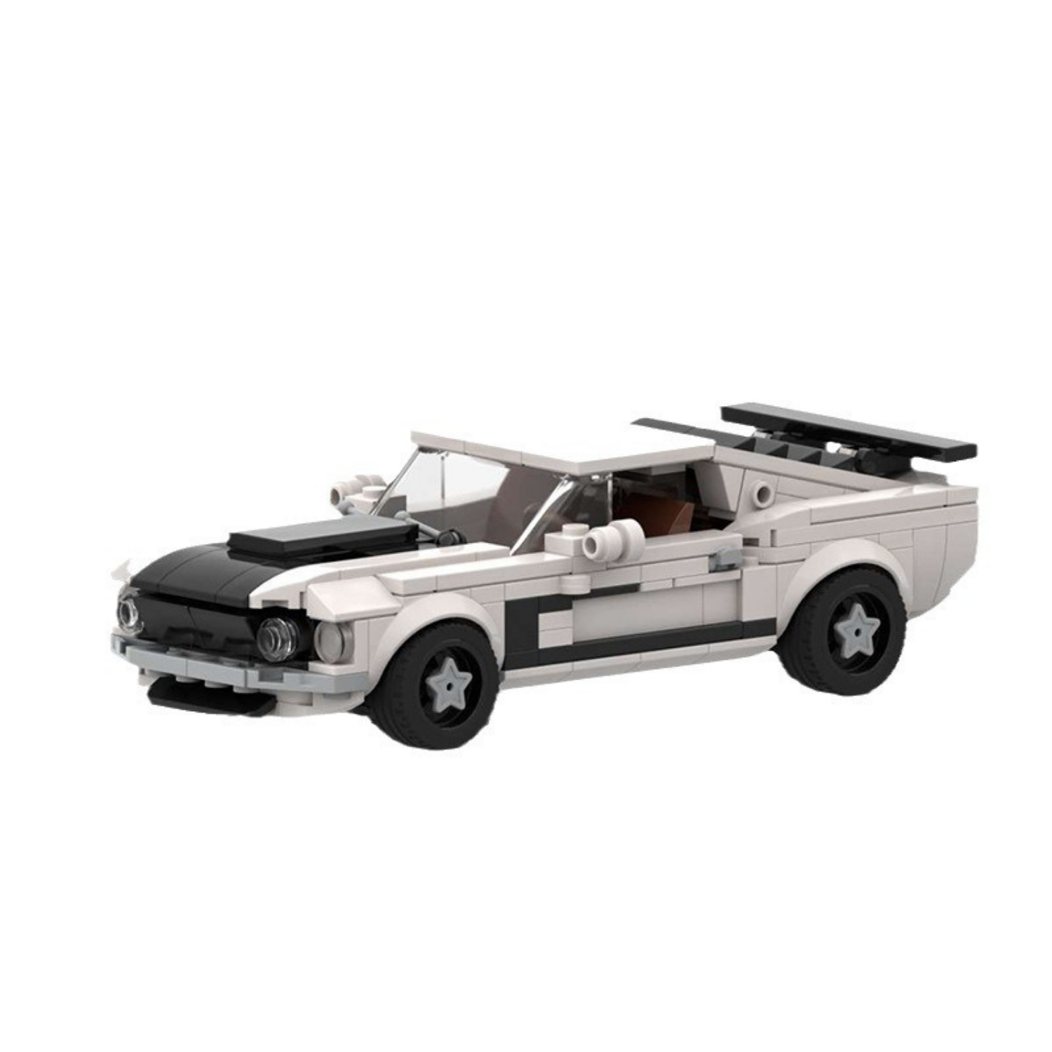 Mustang Boss 302 Bloques De Construcción - 333 Pcs-4