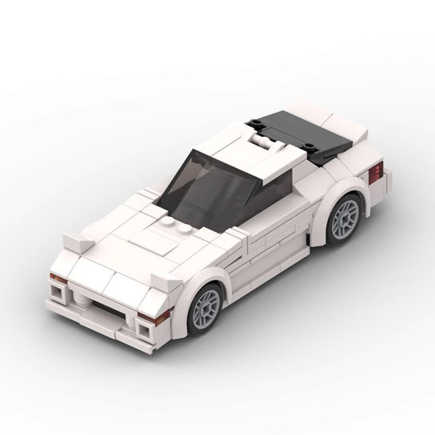 Mazda RX-7 Blanco Bloques De Construcción - 193 Pcs-5