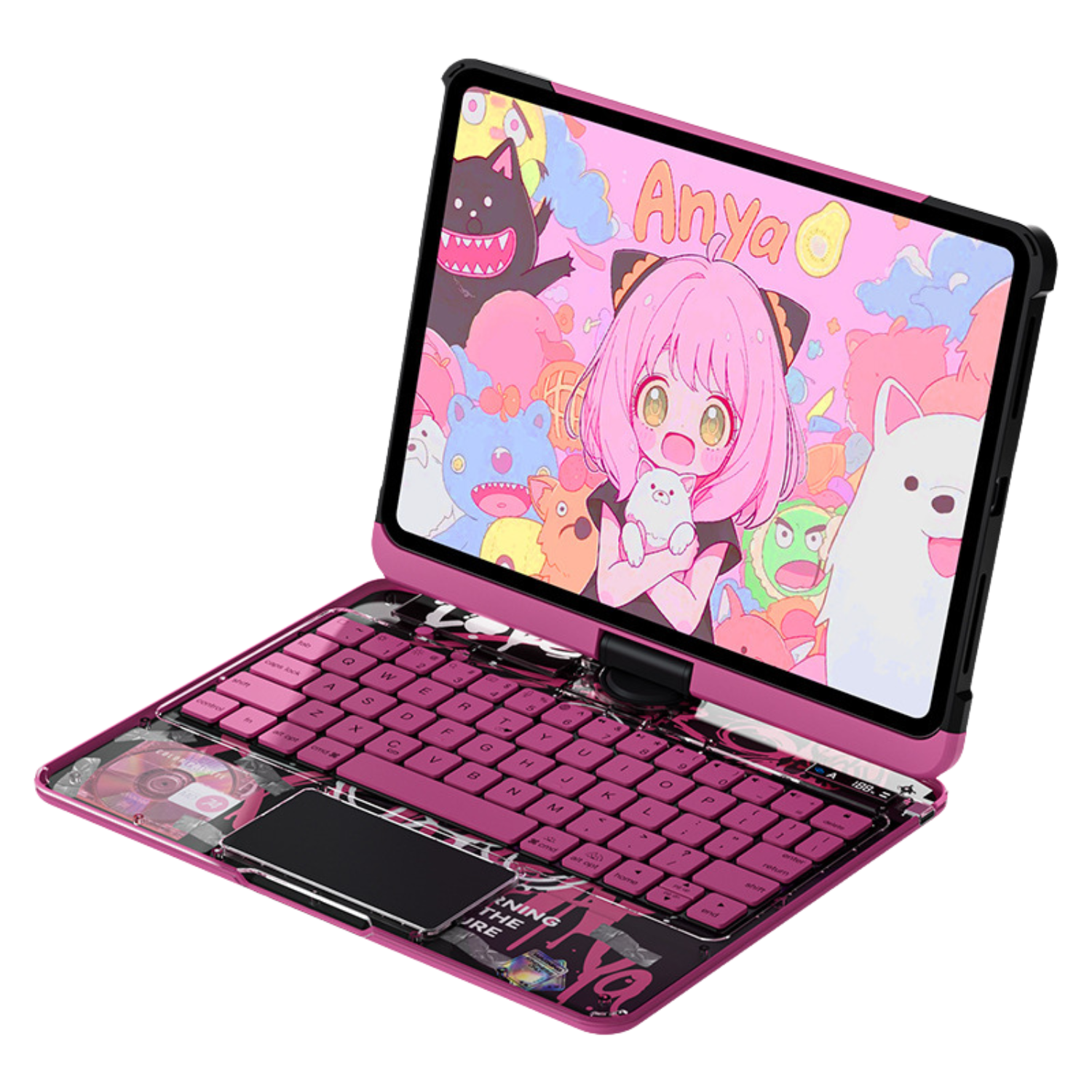 Funda Teclado Ciber 360 Para Ipad Air 13 M2-M3 / 12.9 -3