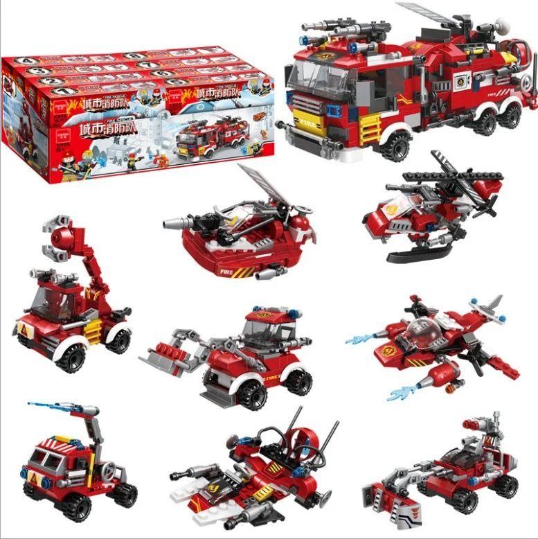 Camion De Bomberos 8 En 1 -2