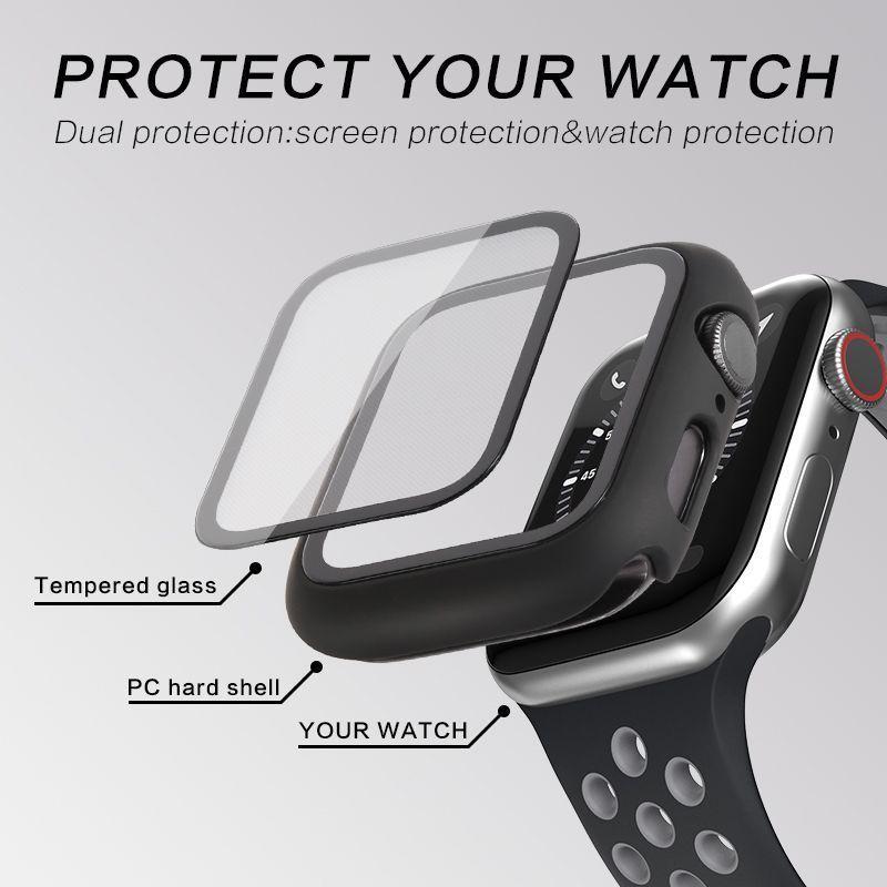 Protector De Apple Watch 42MM Vidrio Templado Serie 1/2/3-2