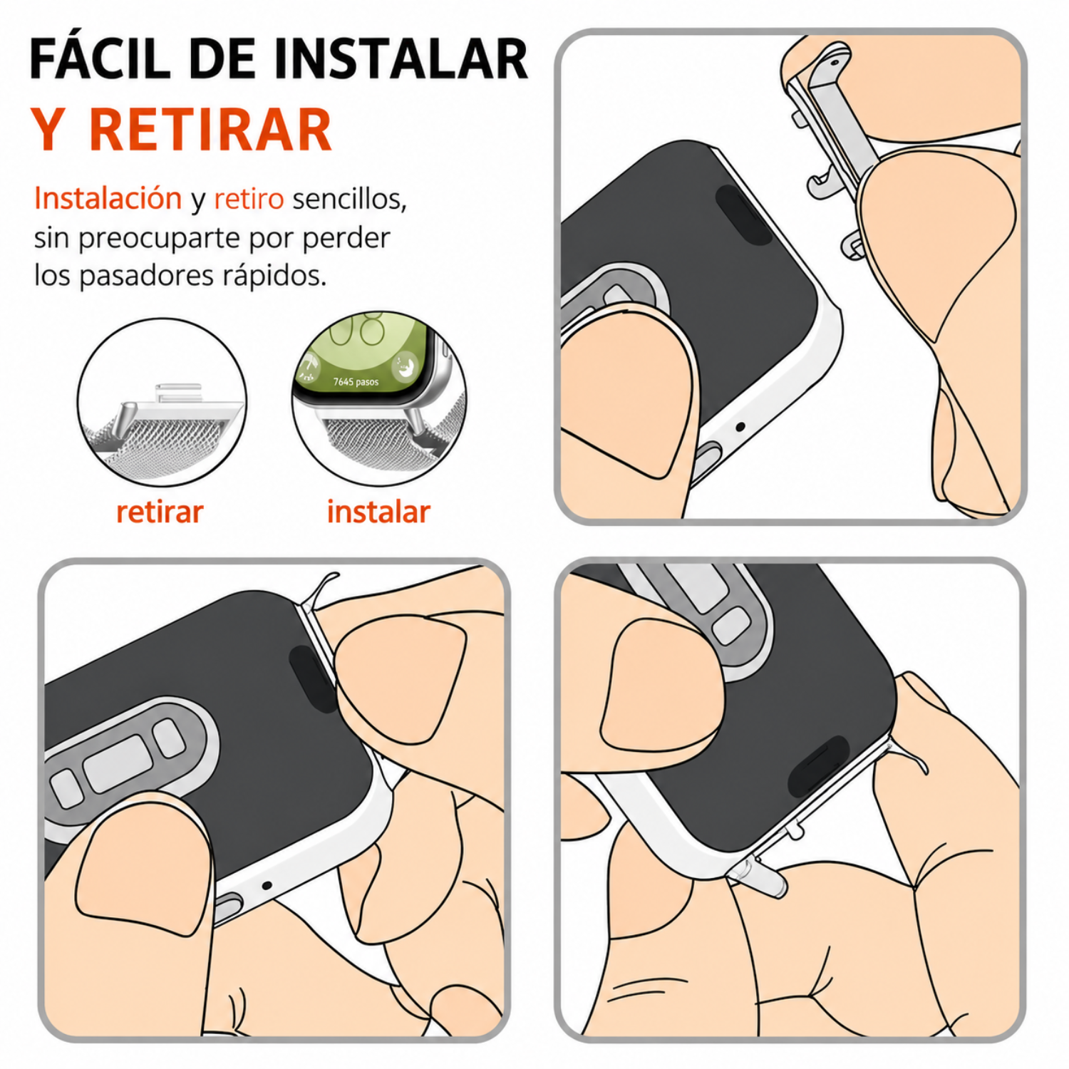 Adaptador Para Huawei Fit 1 A Correas Universales-1