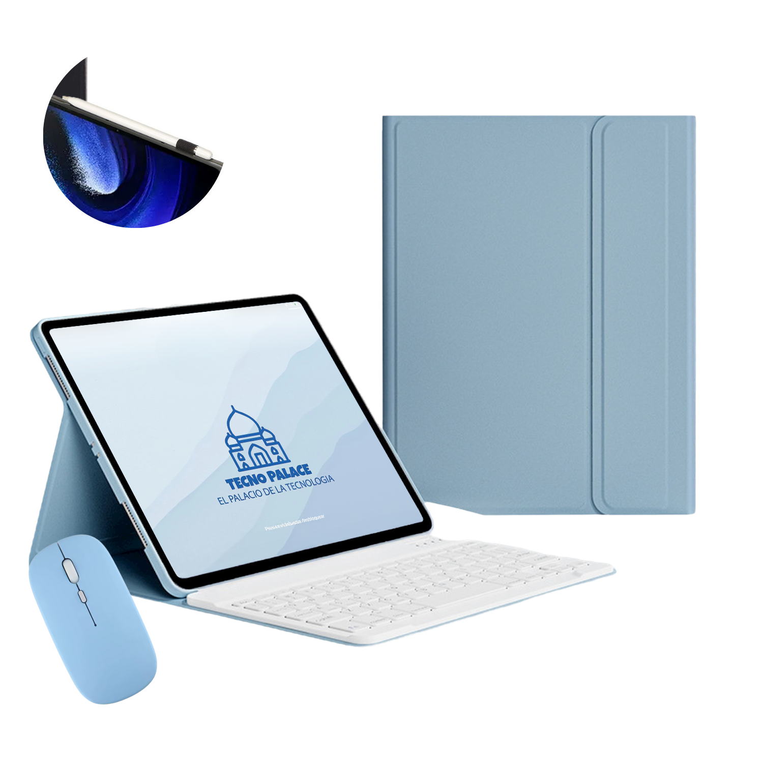 Funda Teclado + Mouse Para Lenovo Tab Plus 11.5"-0