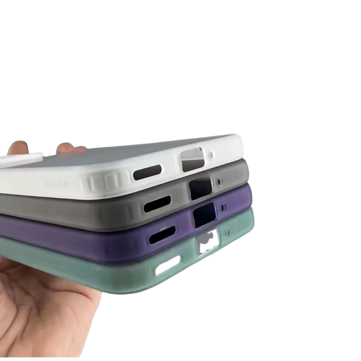 Carcasa Para Iphone 16E/17E Metalizado-1