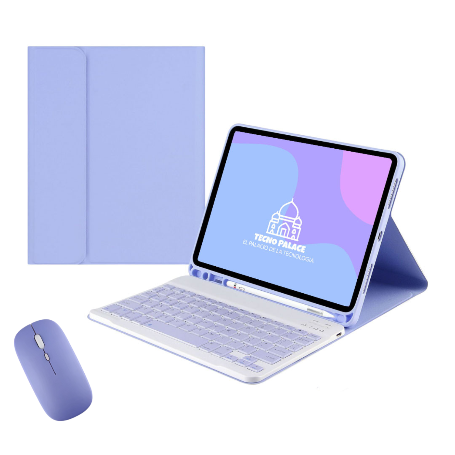 Fundas Teclado + Mouse Para Samsung S(11/10Lite/10FE/9FE/9/8/7)-1