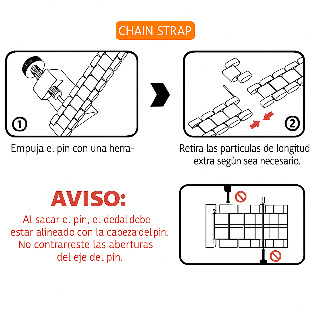 Correas Huawei Watch Gt 6/5/5pro/4 - 46MM Metálicas Eslabón-4