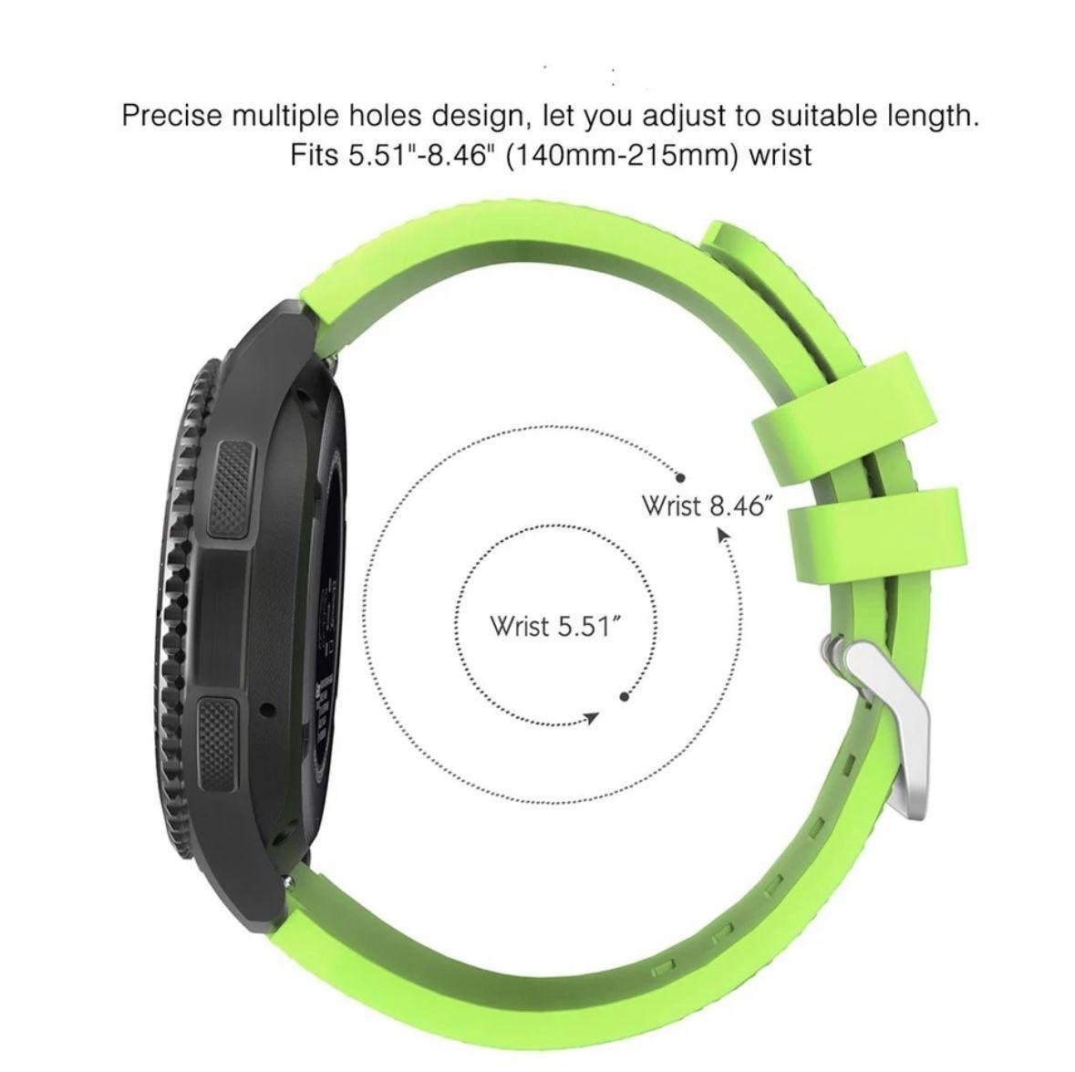 Correas Para Huawei Watch 5 - 46MM Silicona Clasica-1