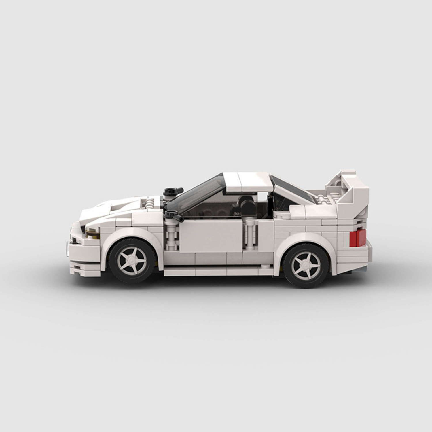 Mitsubishi Lancer Evo Bloques De Construcción - 352 Pcs-2