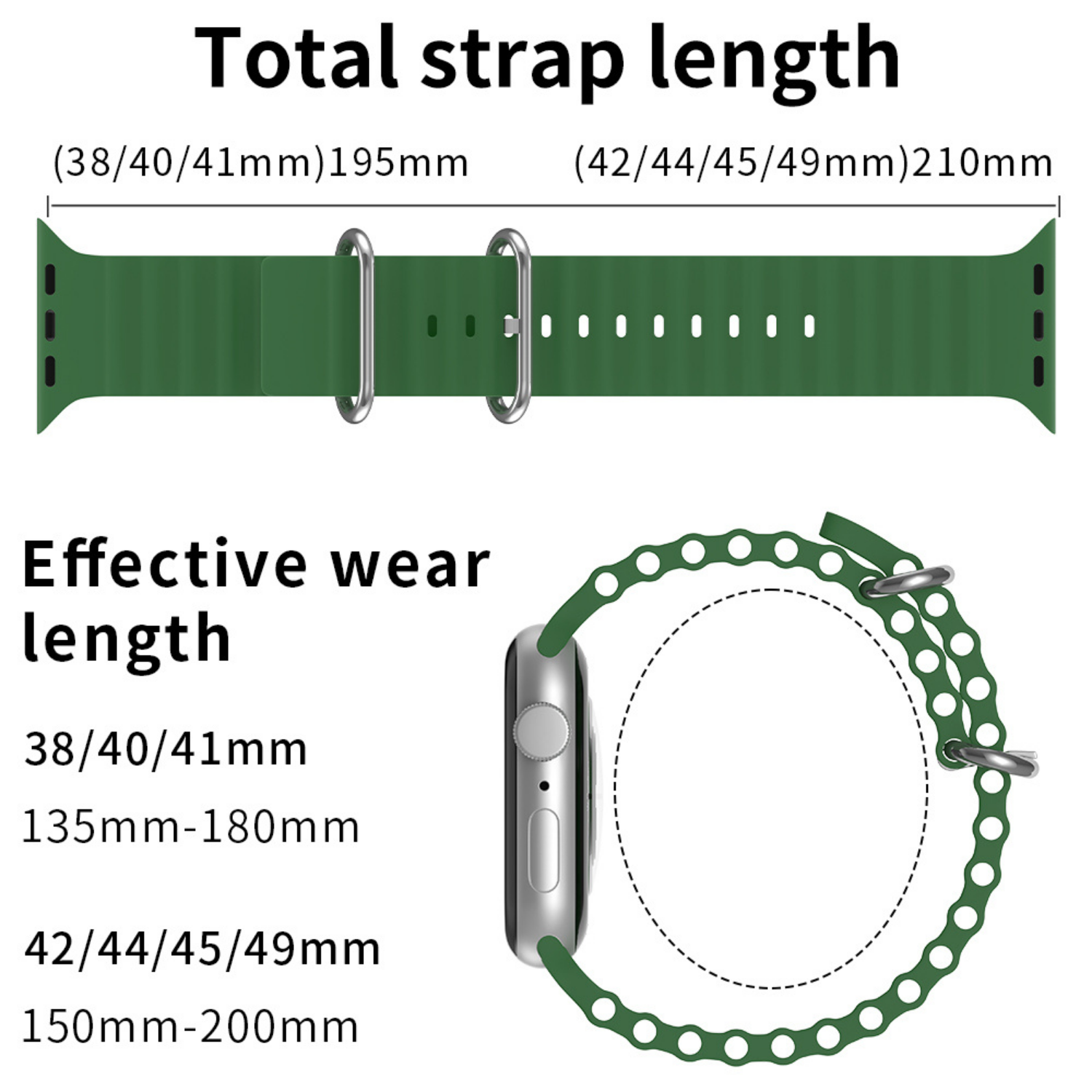 Correa Oceánica Compatible Apple Watch 38/40/41-4
