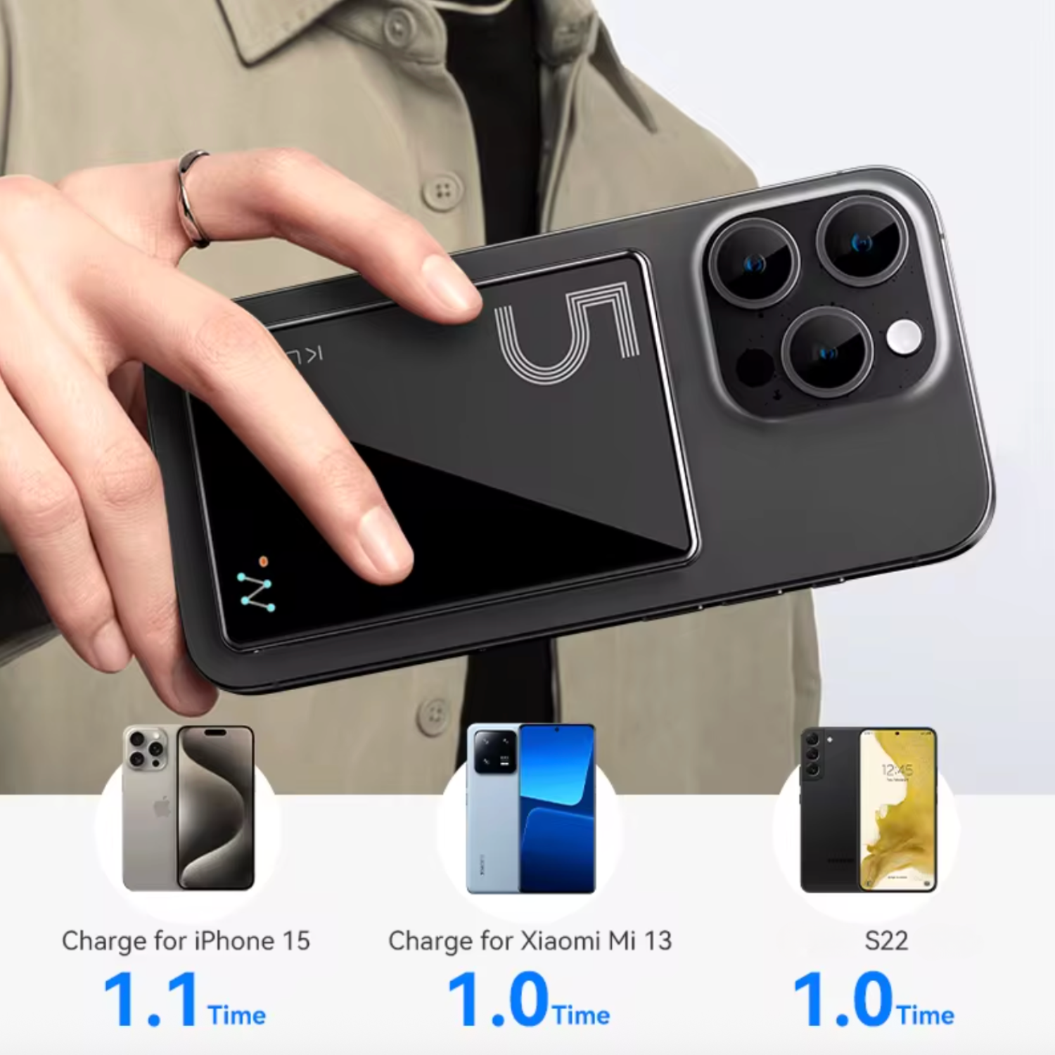 Batería Portátil Premium Con Magsafe 5.000mah MagOn-5