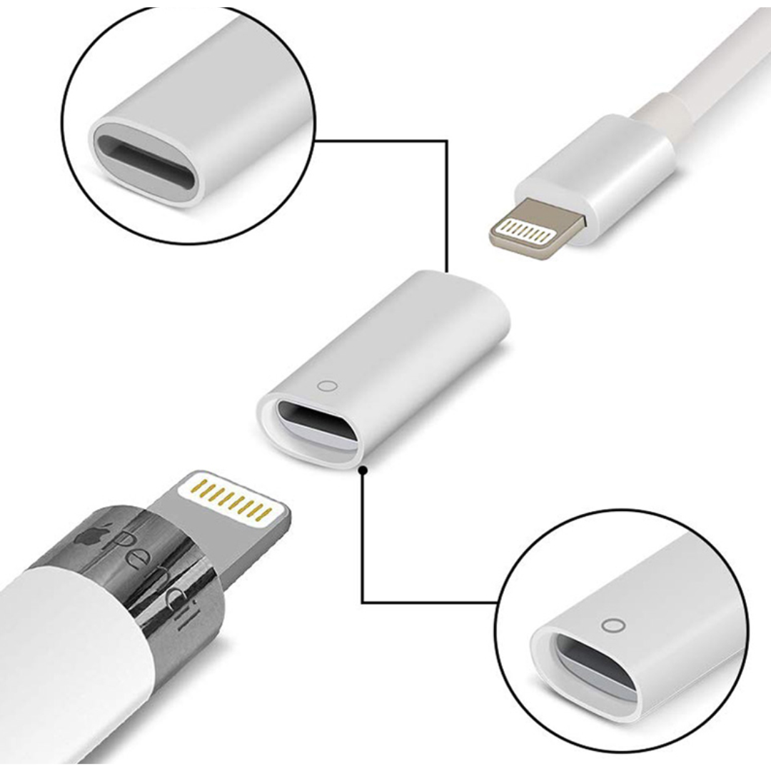 Adaptador De Cable De Carga Para Apple Pencil 1 Gen-4