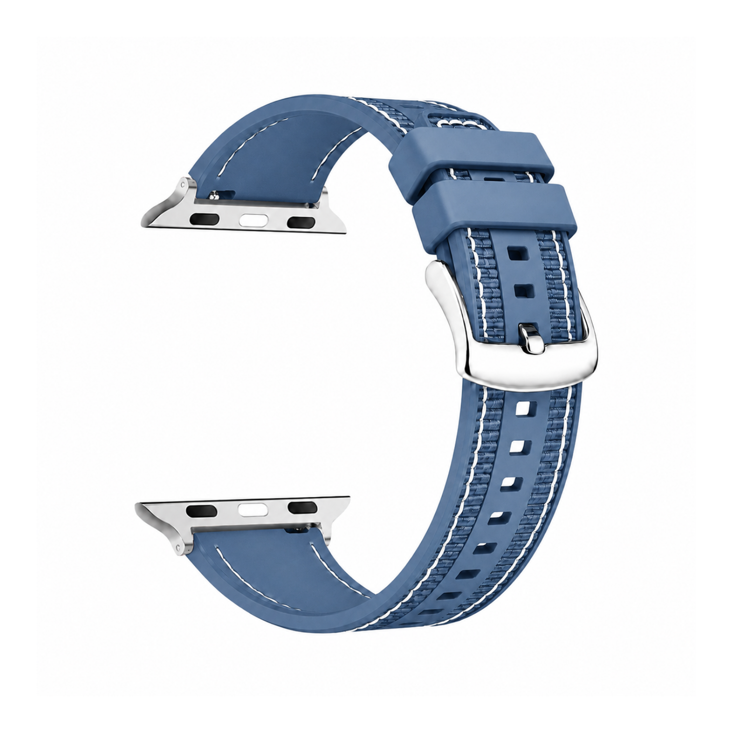 Correas Para Apple Watch Serie 12 - 42MM - Silicona Nylon-0