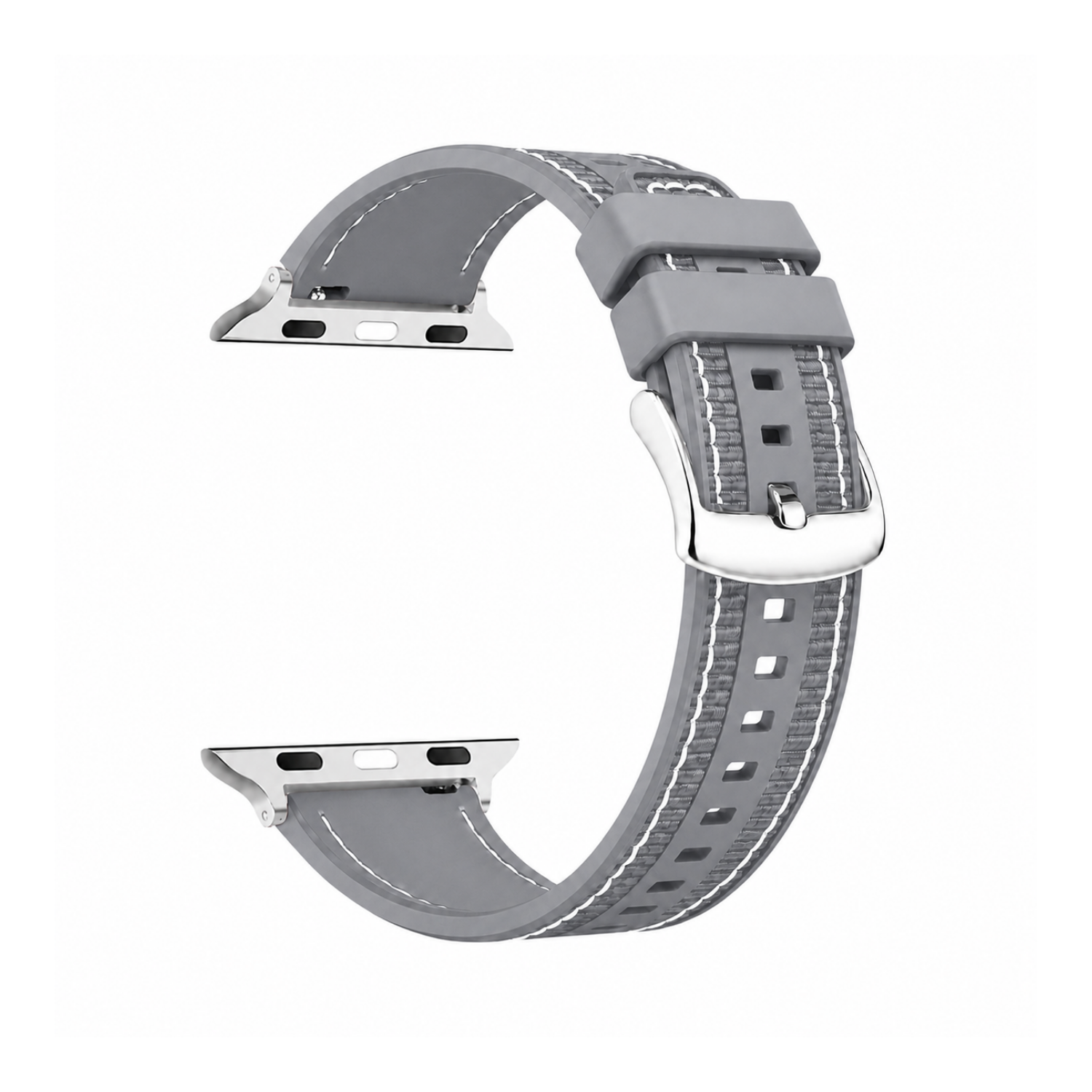 Correas Para Apple Watch Serie 12 - 42MM - Silicona Nylon-0
