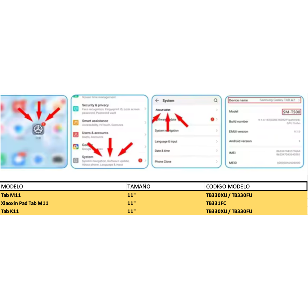 Funda Lenovo Tab M11 / K11 Smart Cover Clear-2