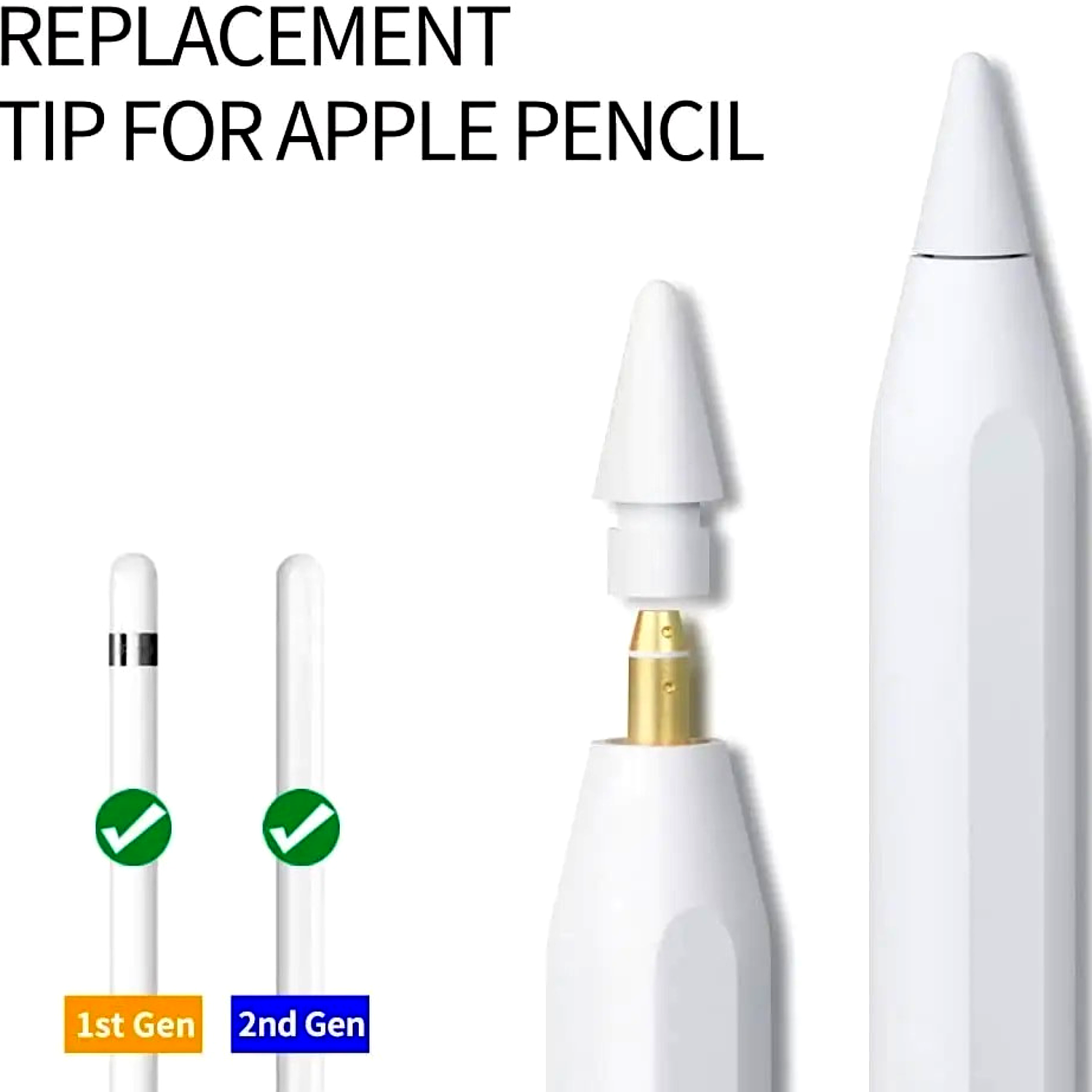 Puntas Repuesto Apple Pencil y Lápiz táctil-2