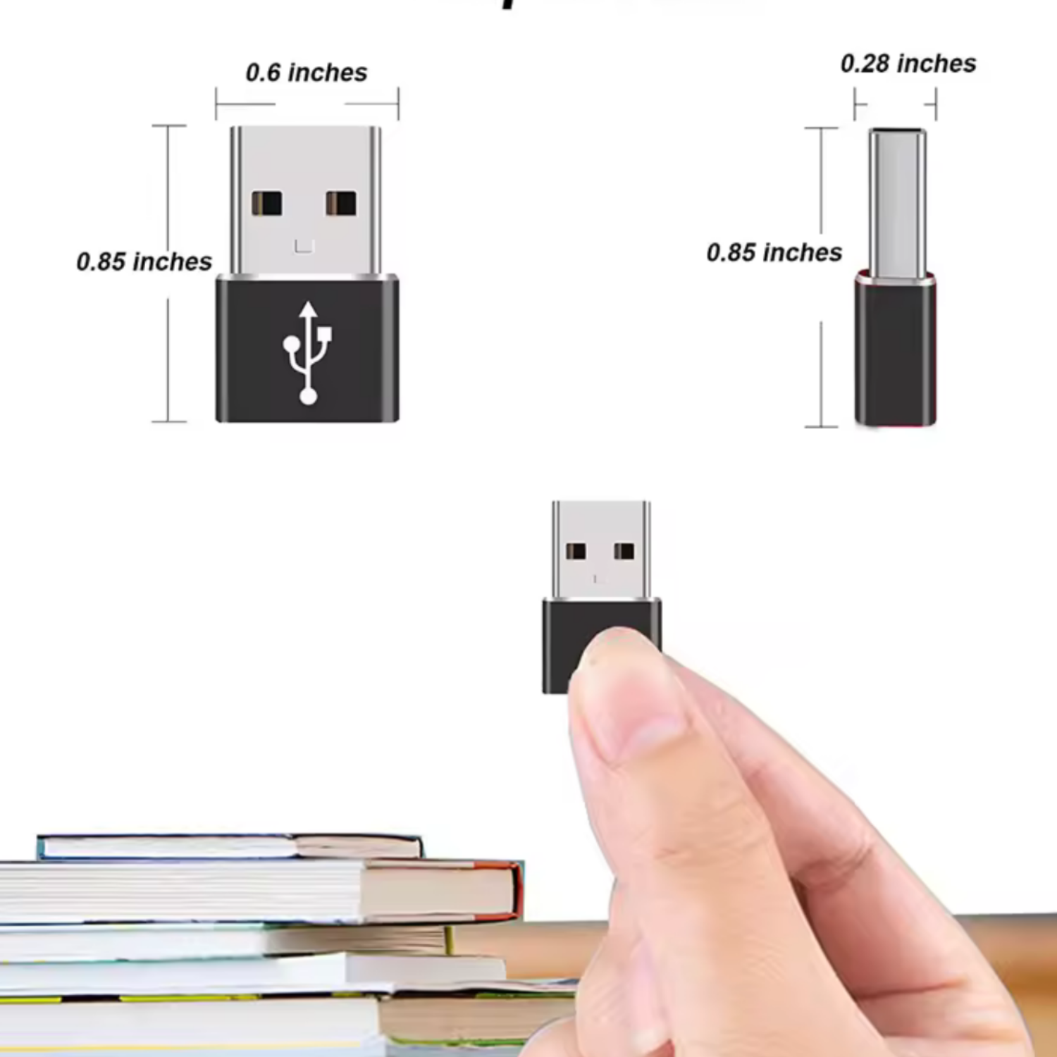 Adaptador De Cable Usb-c A Usb Certificado Premium-4