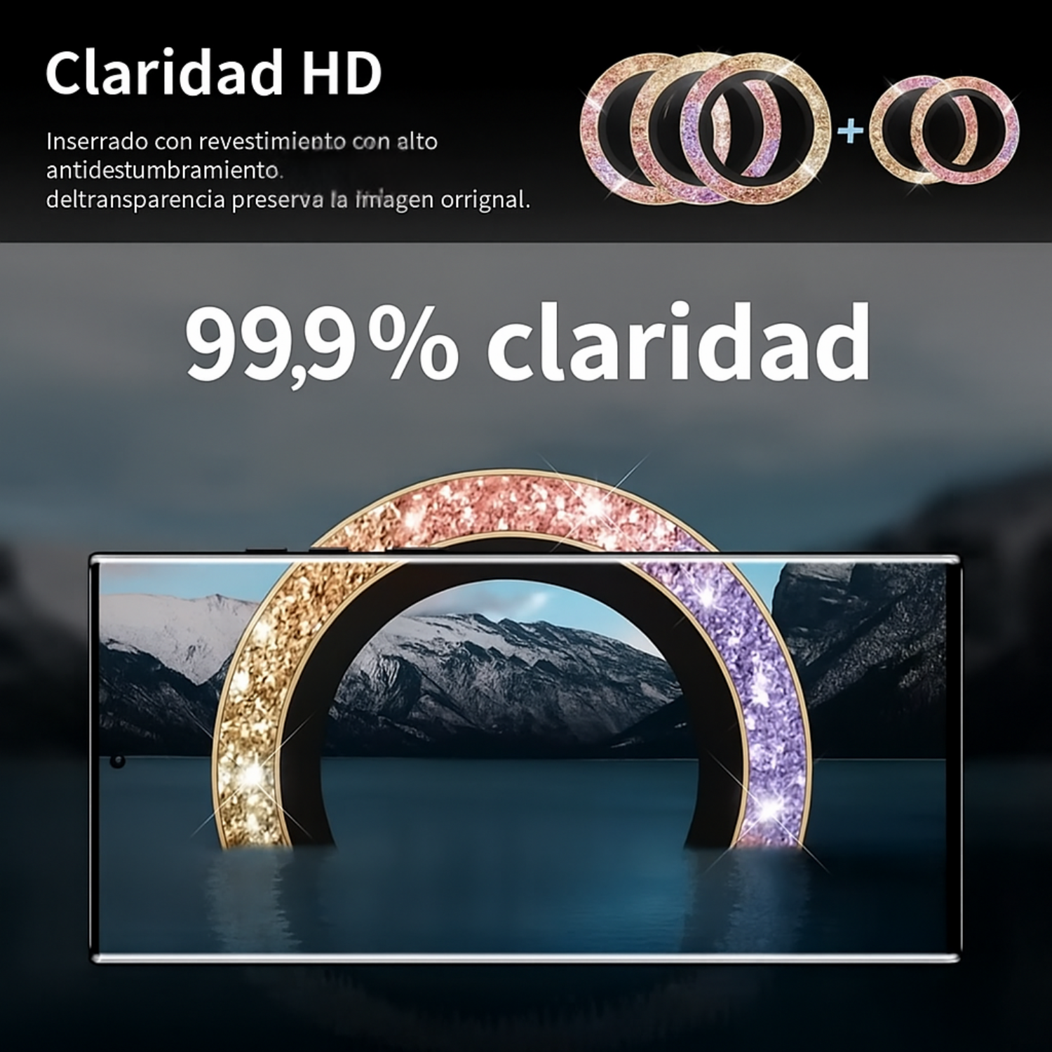 Cubre Camara Diamantes Samsung S25-6