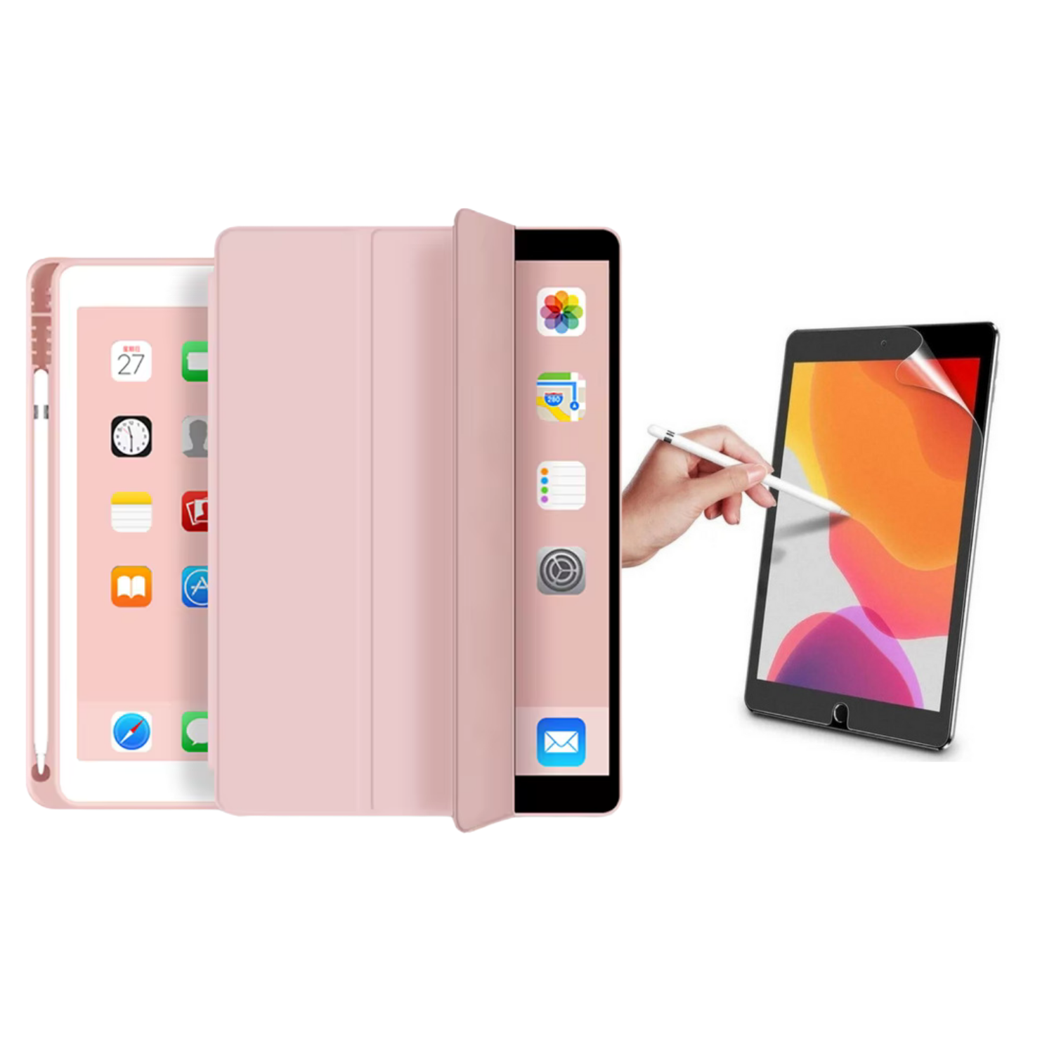 Funda + Lamina PaperLike iPad Mini 6/7 (A17)-0