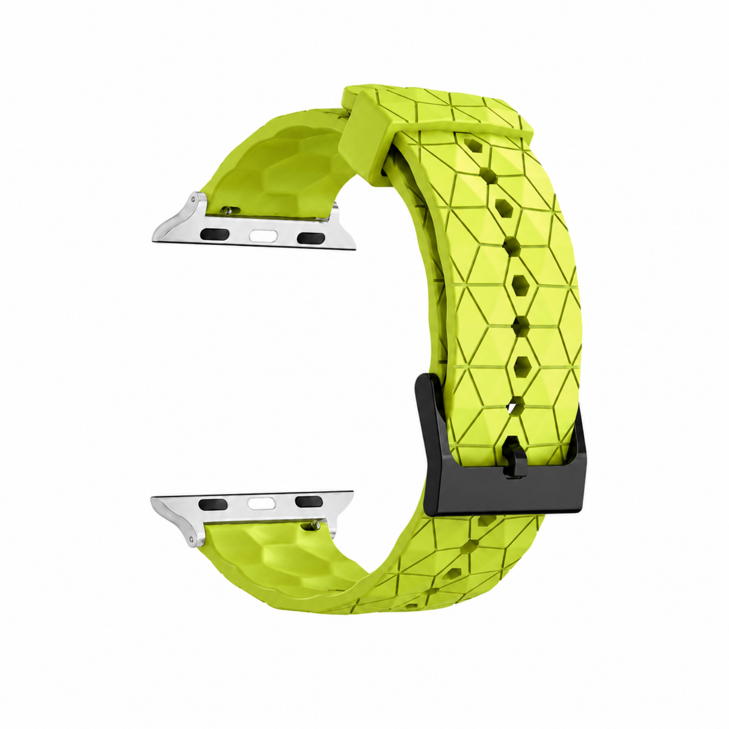 Correas Apple Watch Serie 12 - 46MM - Silicona Geometrica-0