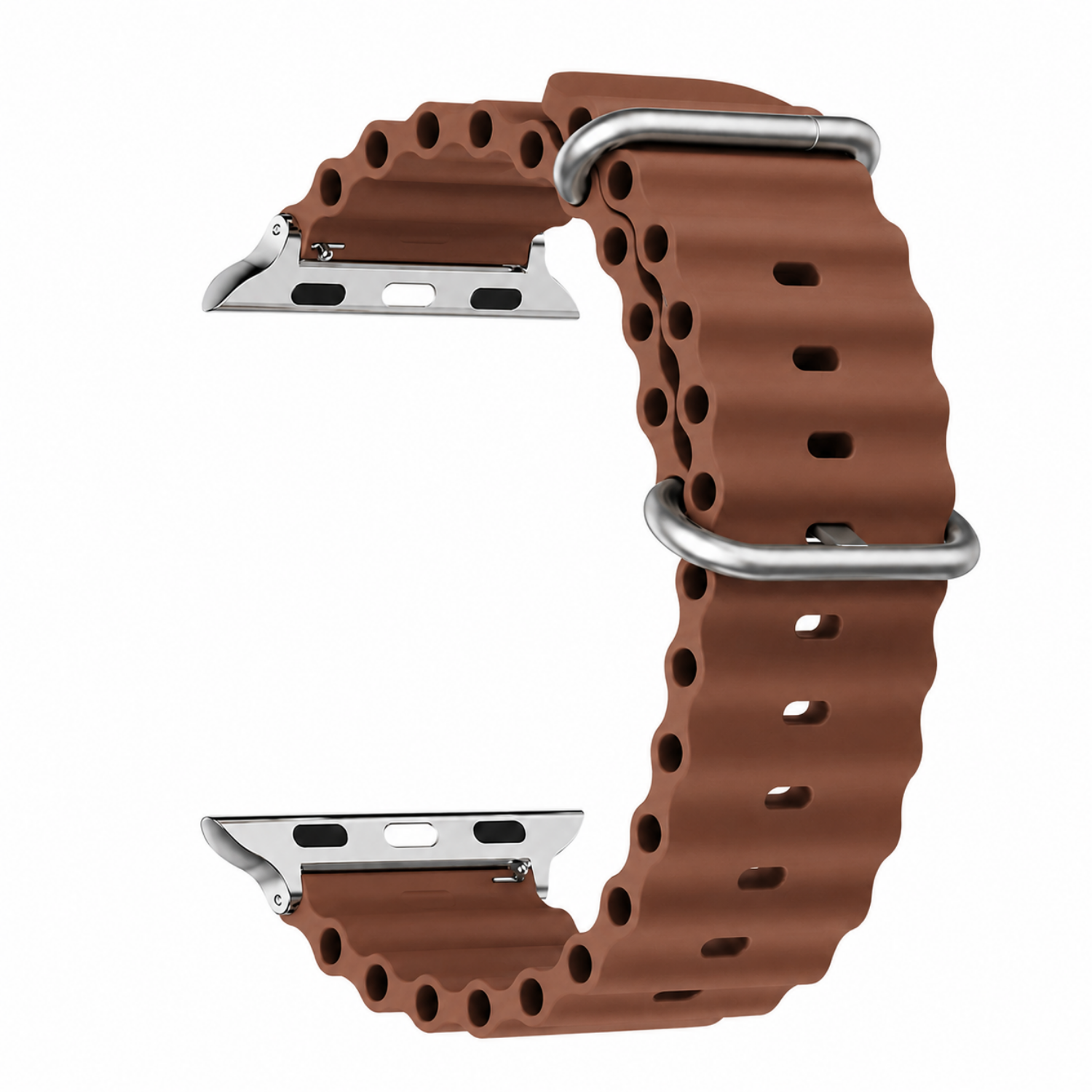 Correas Para Apple Watch Serie 9 - 45MM - Silicona Ocean-0