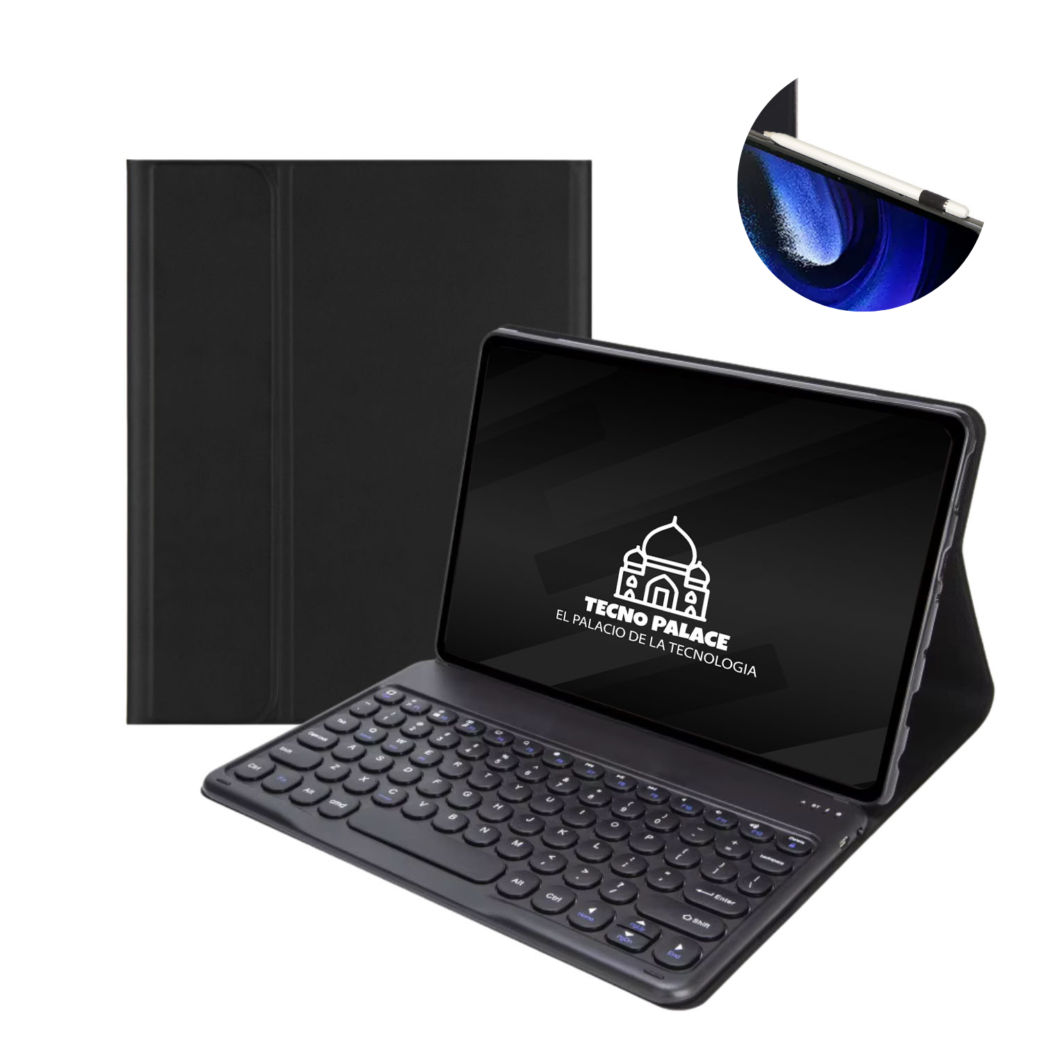 Fundas Con Teclado 2.0 Para Lenovo Tab M11/K11 Plus 11.45"-0