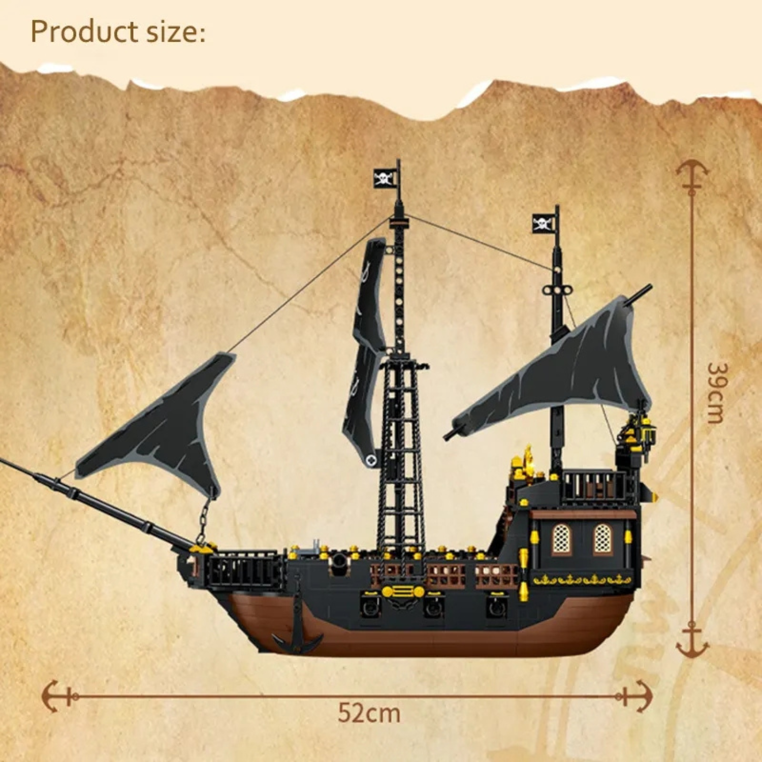 Barco Pirata - 621 Piezas-3