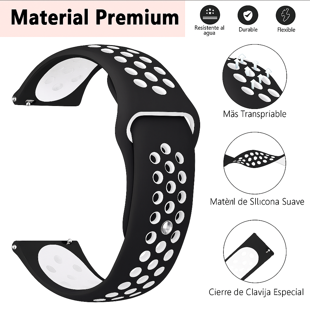 Correas Para Xiaomi Watch 5 Deportiva-1