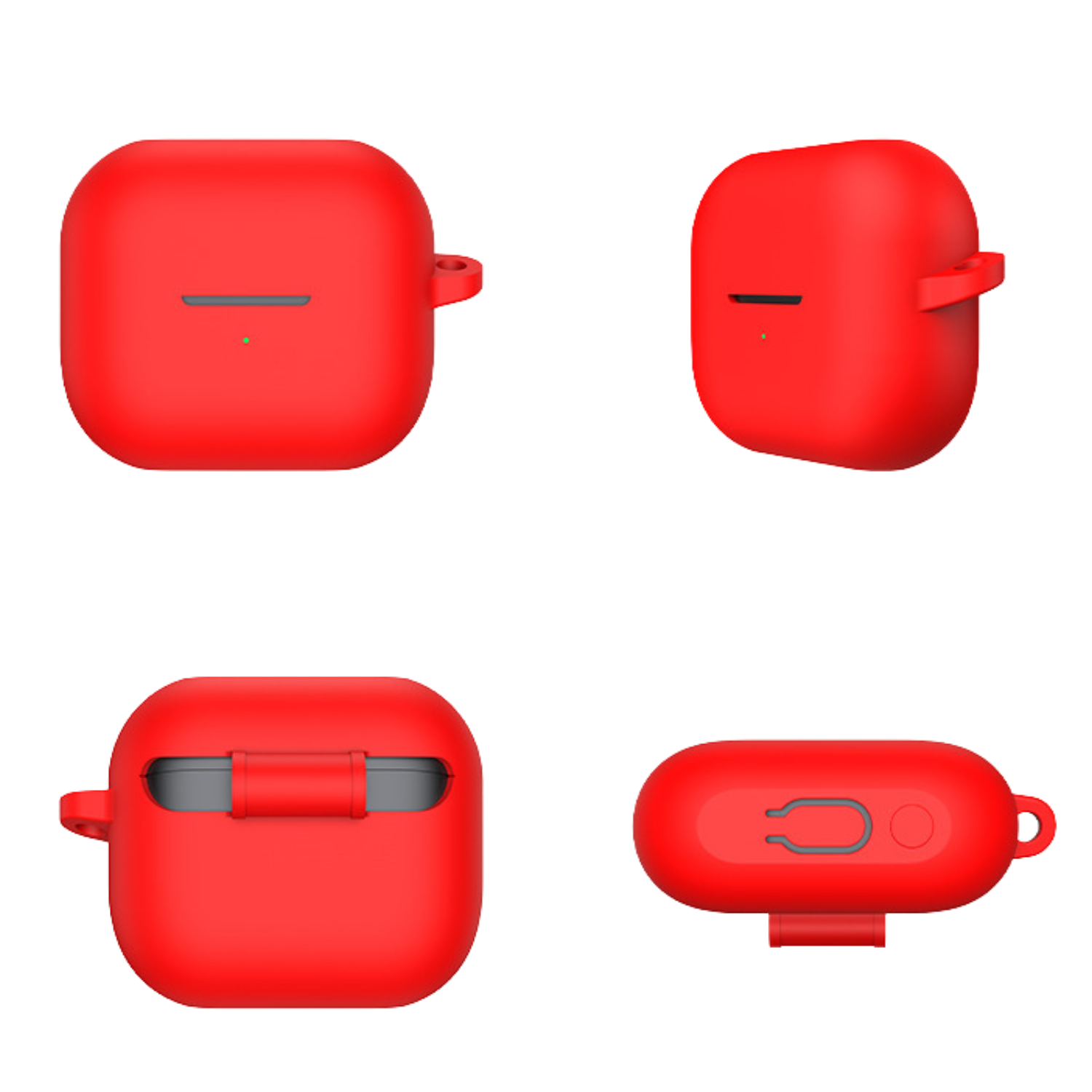 Funda Para Buds 3 3Pro 3Fe Silicona Con Gancho-2