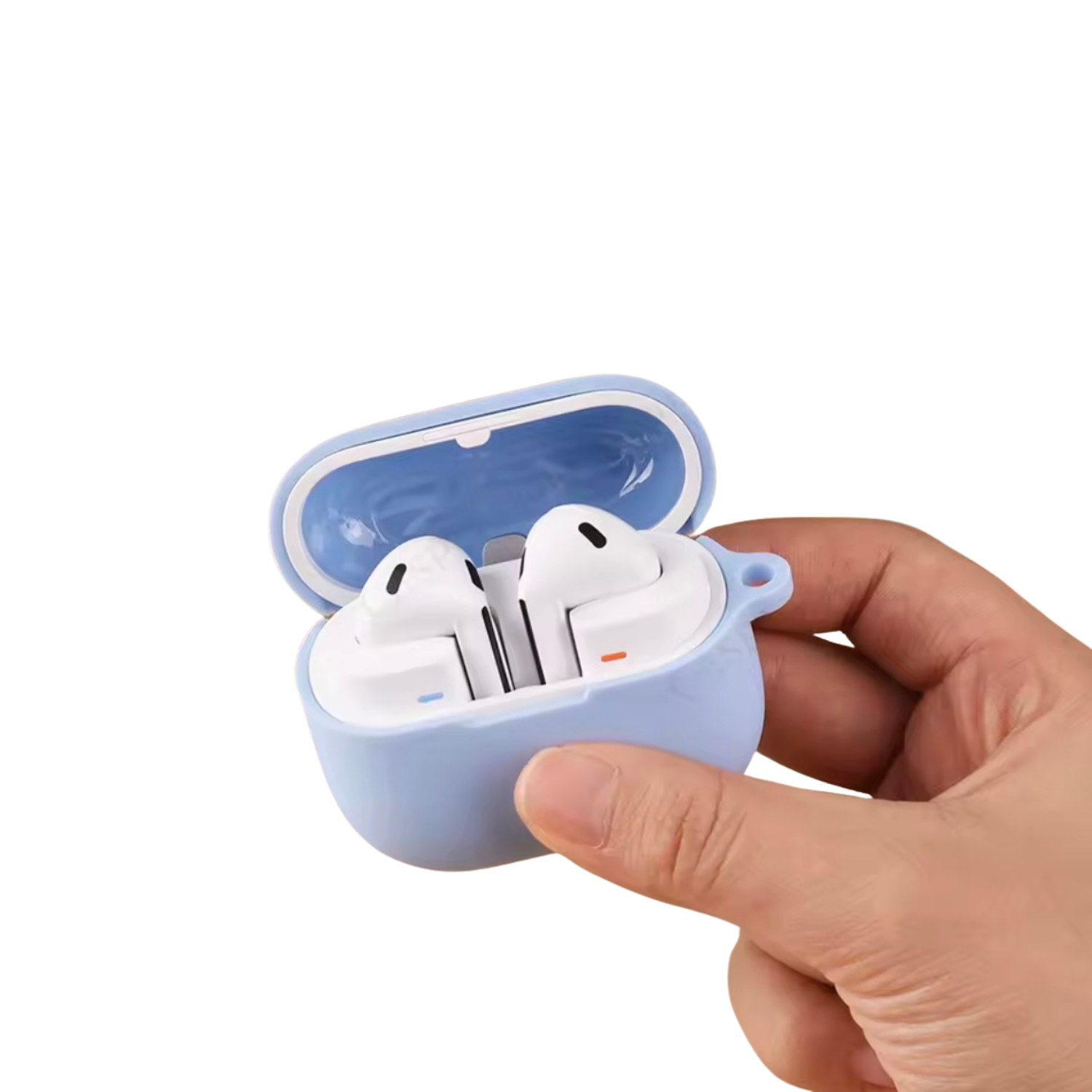 Funda Para Buds 3 3Pro 3Fe Silicona Con Gancho-4