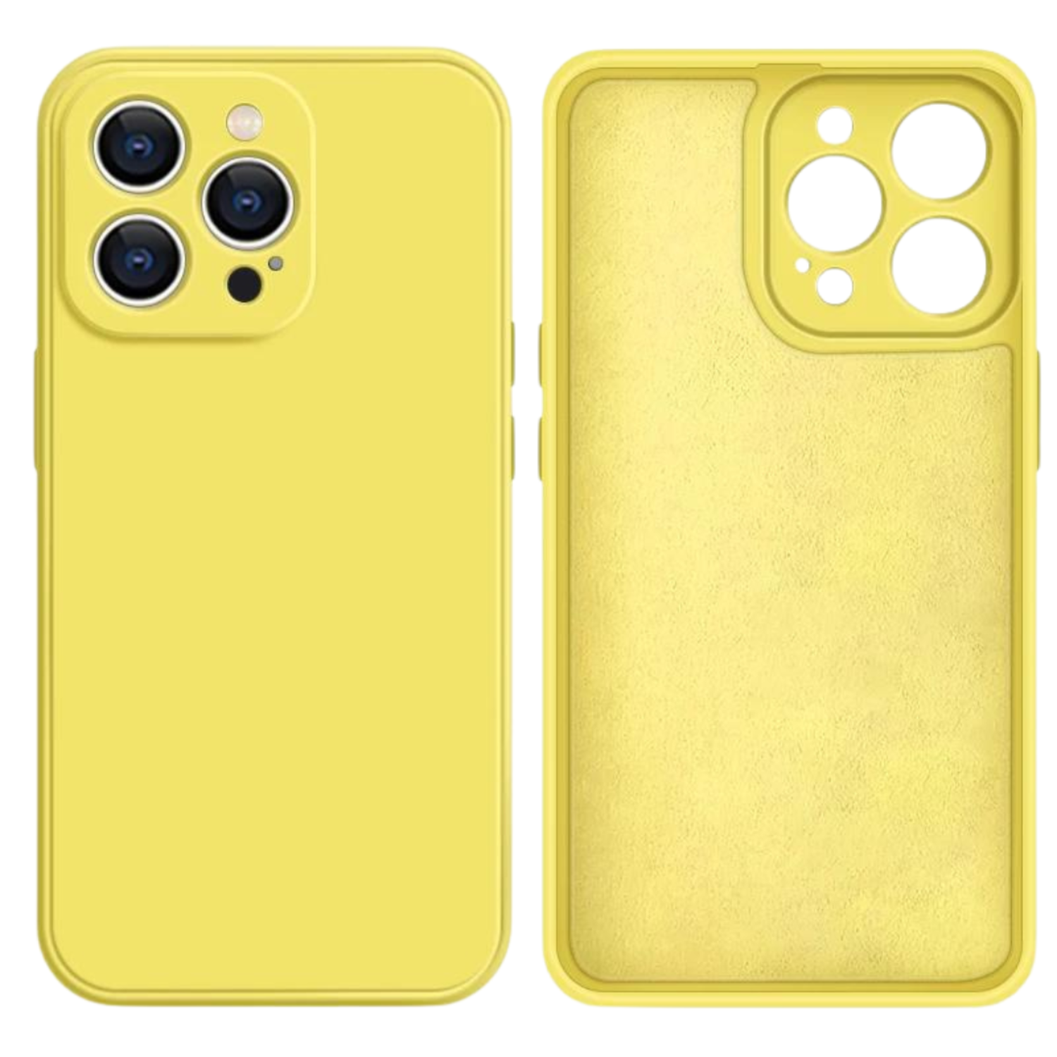Carcasas iPhone 12 Silicona Unicolor-0