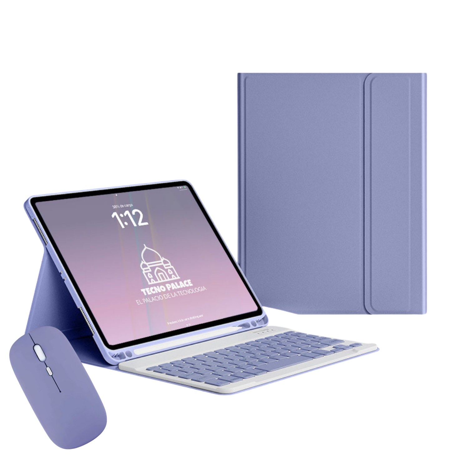 Fundas Con Teclado + Mouse Para iPad Pro 11 (2018/..20/21/22)-0