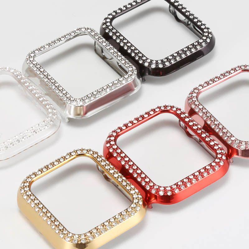 Protector De Apple Watch 42MM Bumper Con Diamantes Serie 1/2/3-2