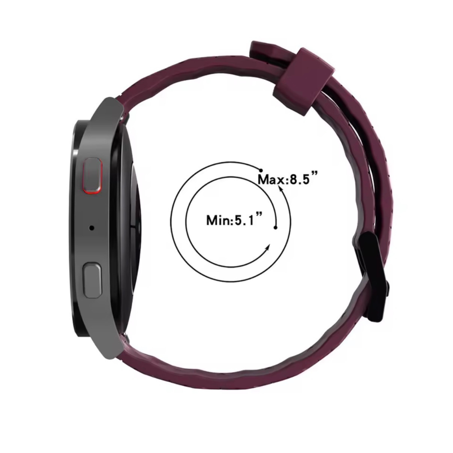 Correa Para Xiaomi Watch S5 - 46MM Silicona Geometrica-1