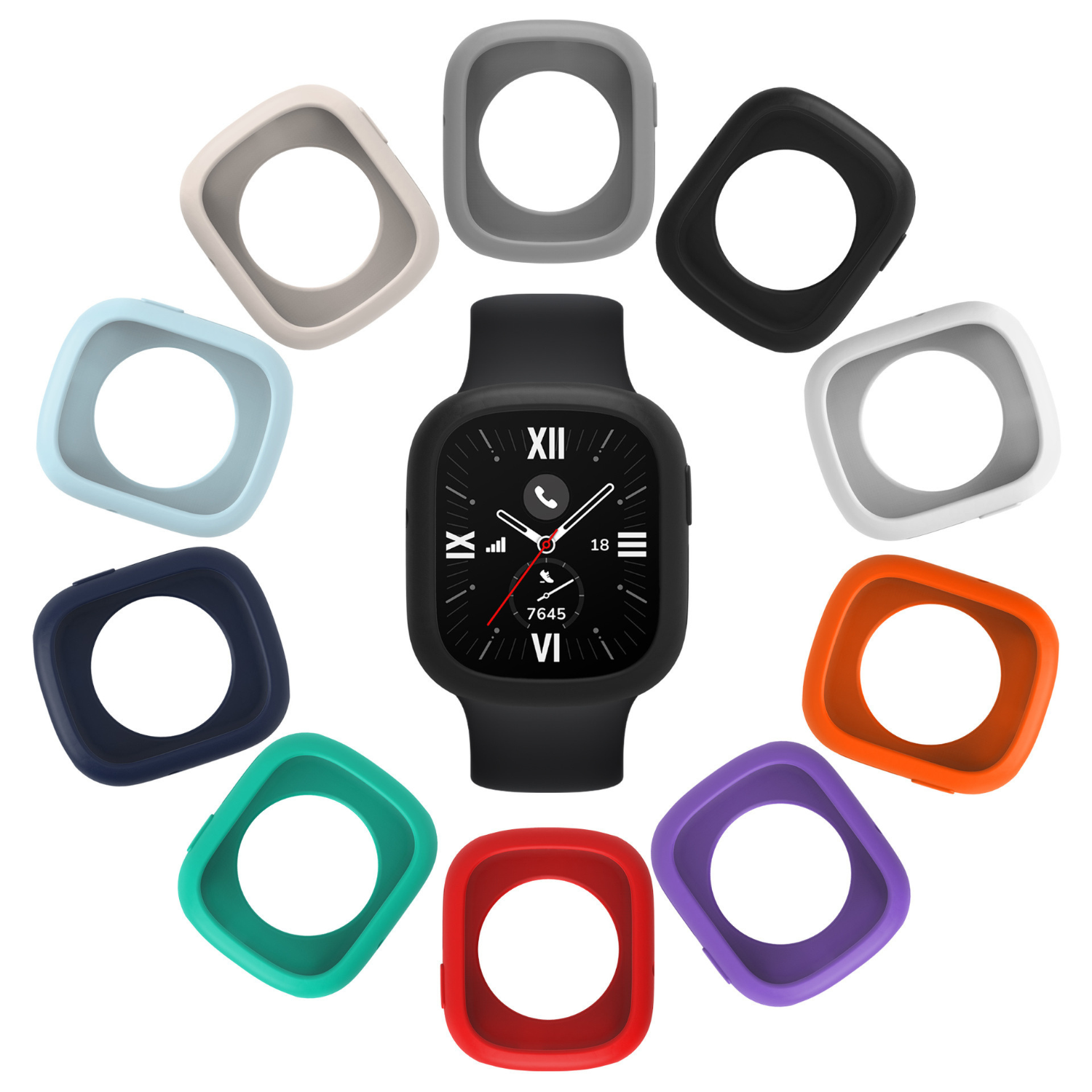 Protector Para Honor Watch 4 Abierto De Silicona-2