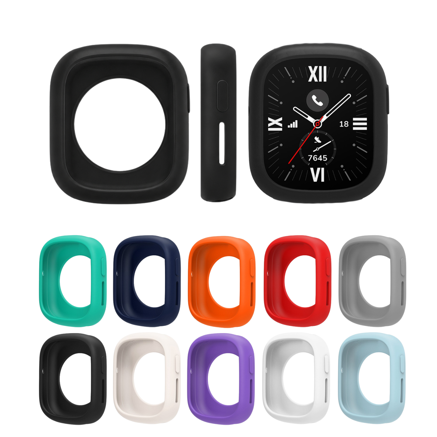 Protector Para Honor Watch 4 Abierto De Silicona-3