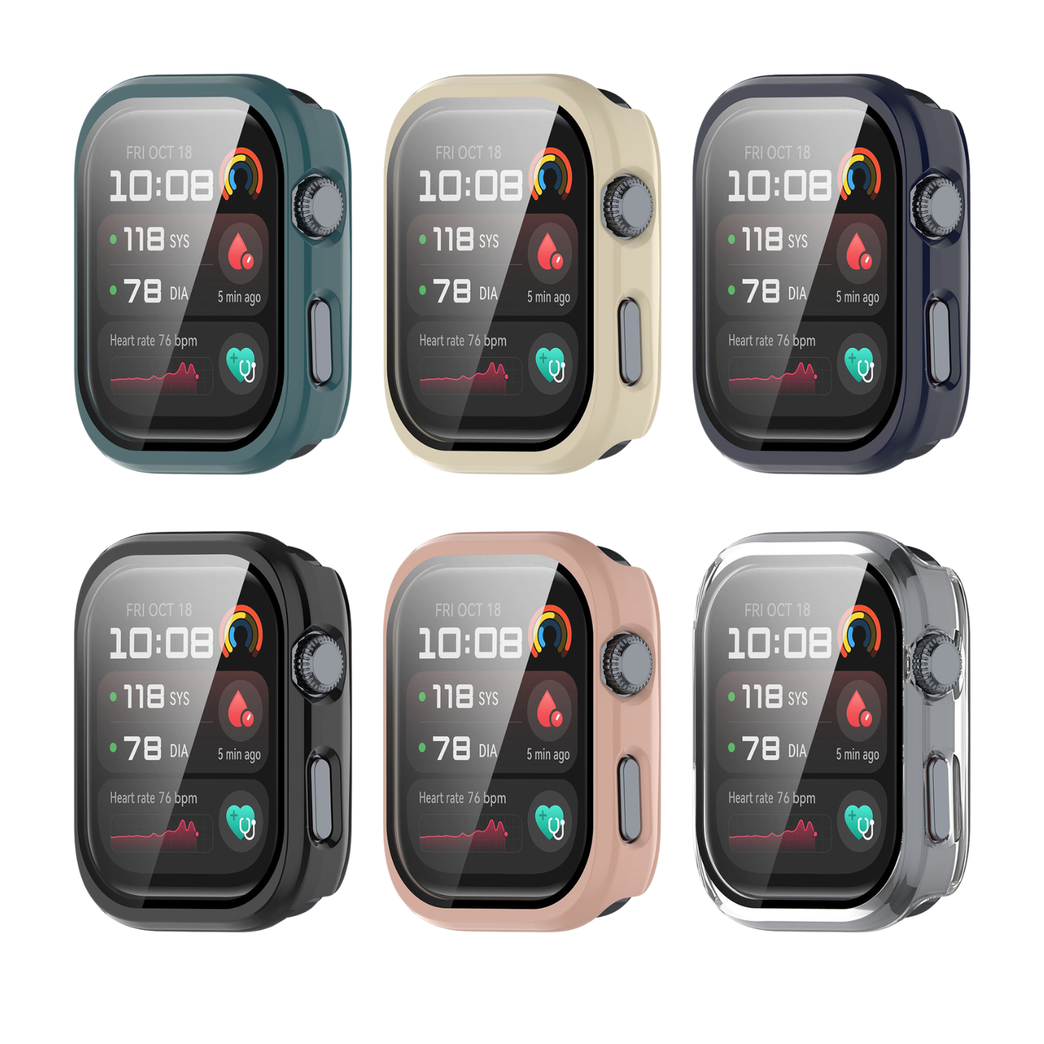 Protector Para Huawei Watch D2 Carcasa Vidrio 360-3