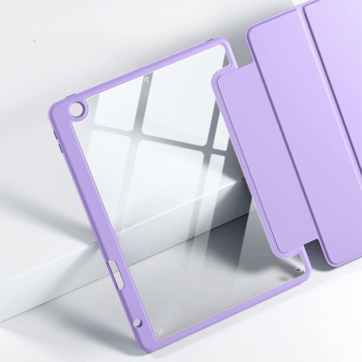 Funda Para iPad Mini 5/4/3/2 Smart Cover Clear-6
