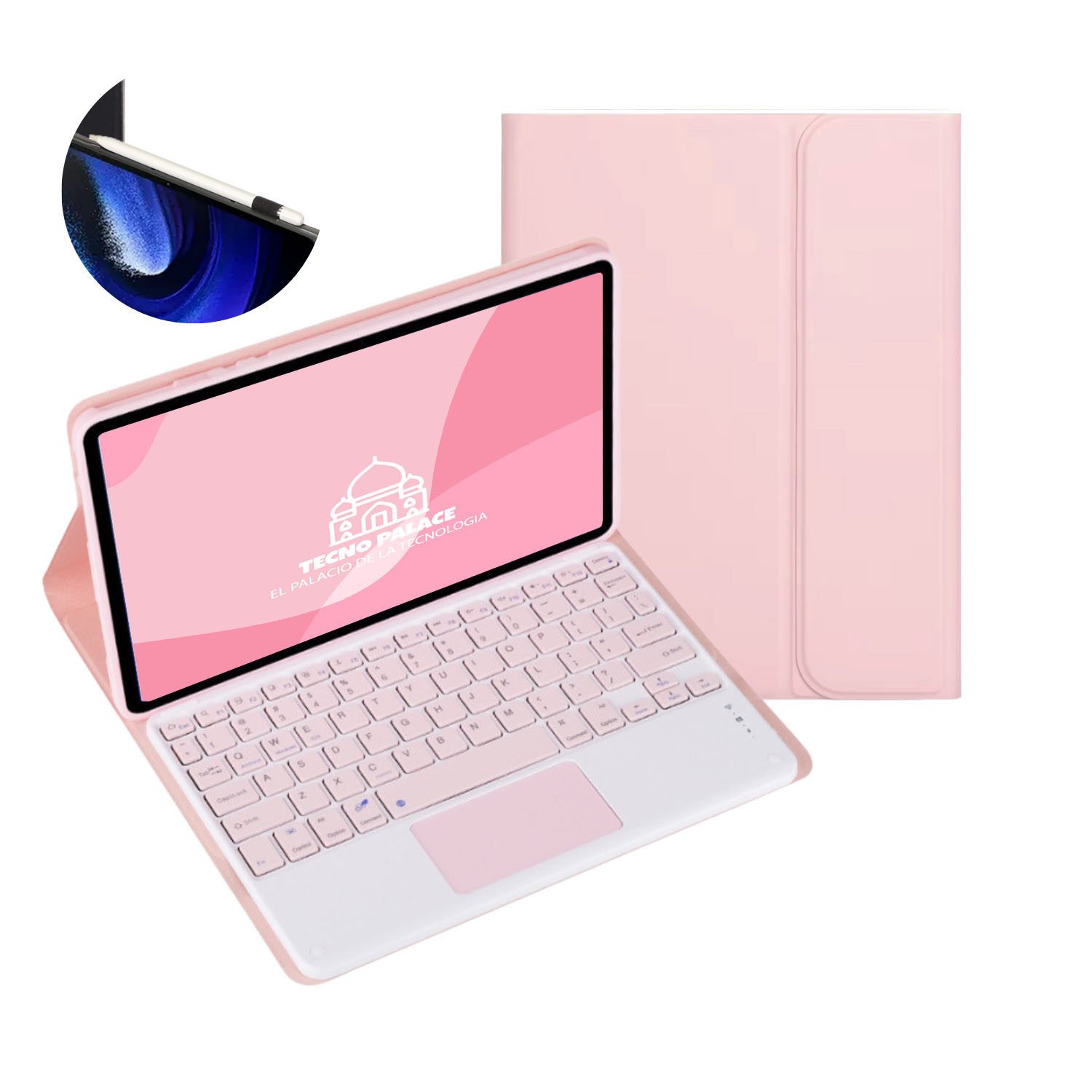 Funda Teclado TouchPad Honor Tab V7Pro/V8 2023-1