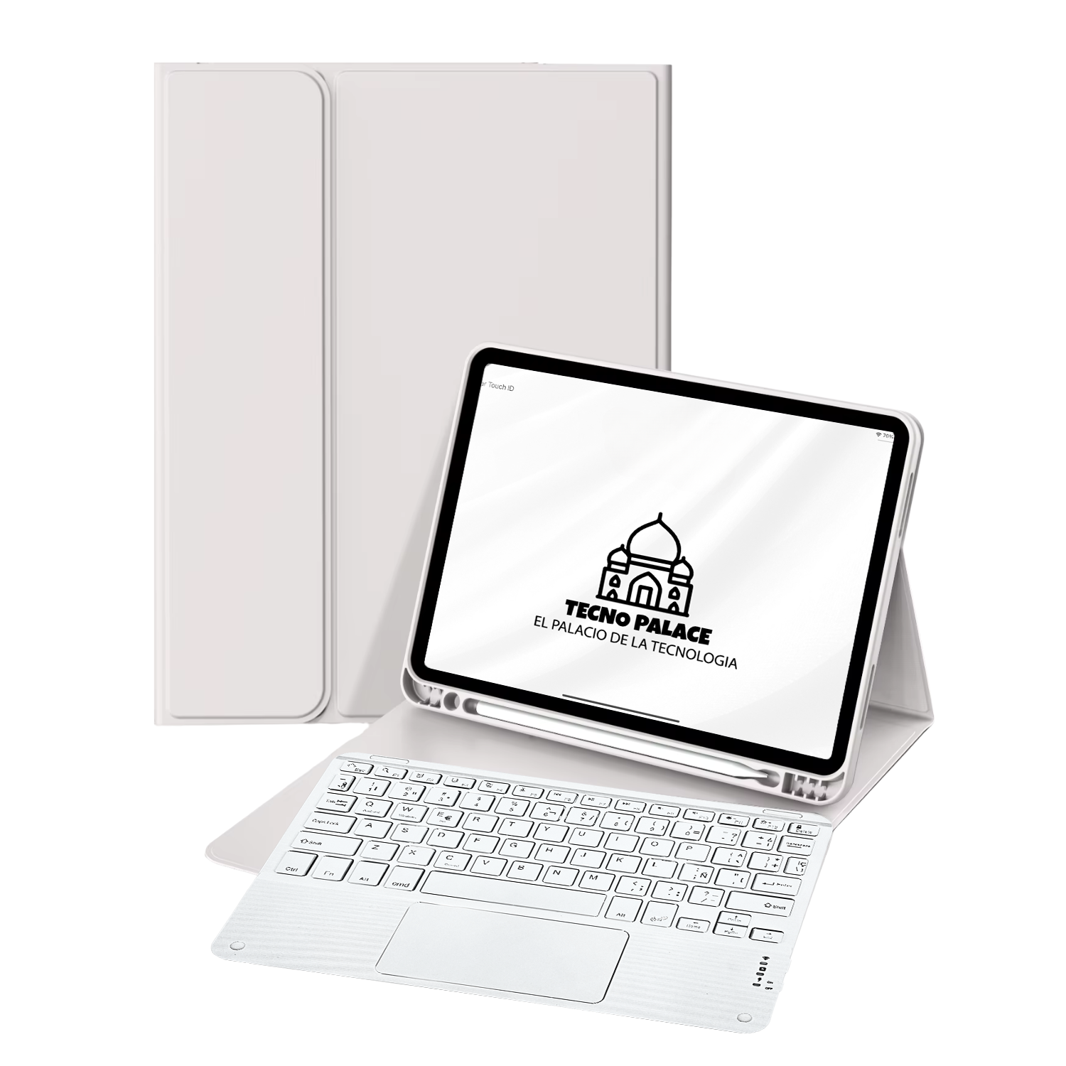 Funda Teclado Con Touchpad Para Xiaomi Pad 8 Pro - 11" Pulg-0