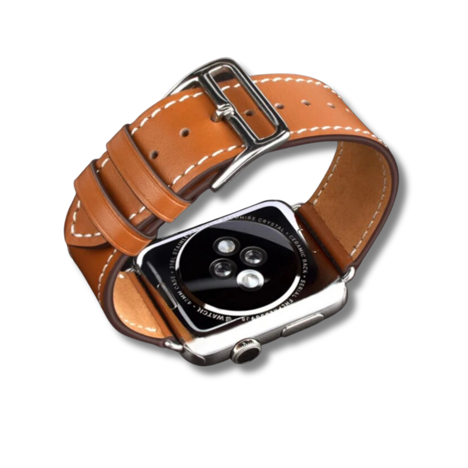 Correa Para Apple Watch 42/44/45/46/49 EcoCuero Tradicional-3