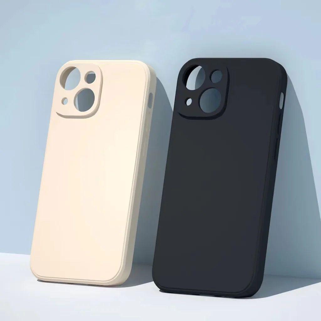 Carcasas iPhone 11 Silicona Unicolor-2