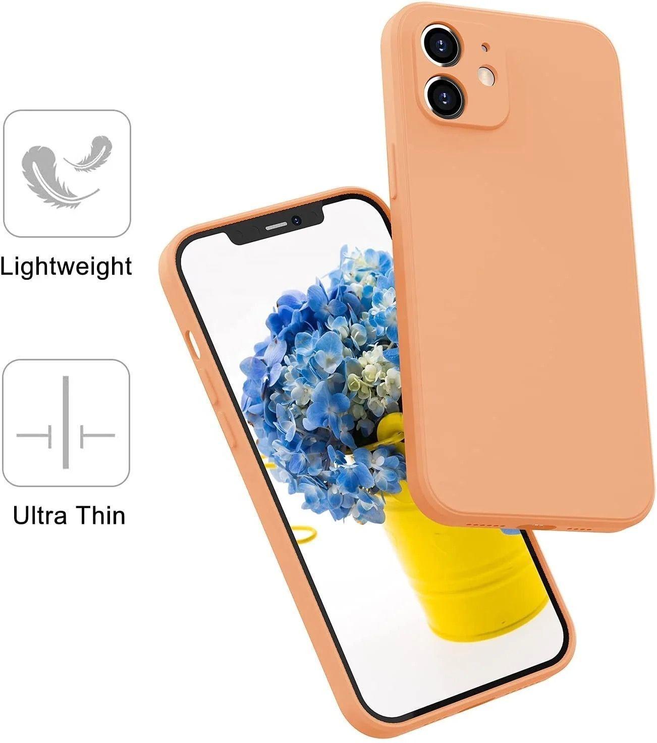 Carcasas iPhone 11 Silicona Unicolor-4
