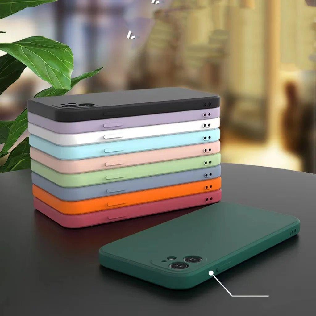 Carcasas iPhone 11 Silicona Unicolor-6
