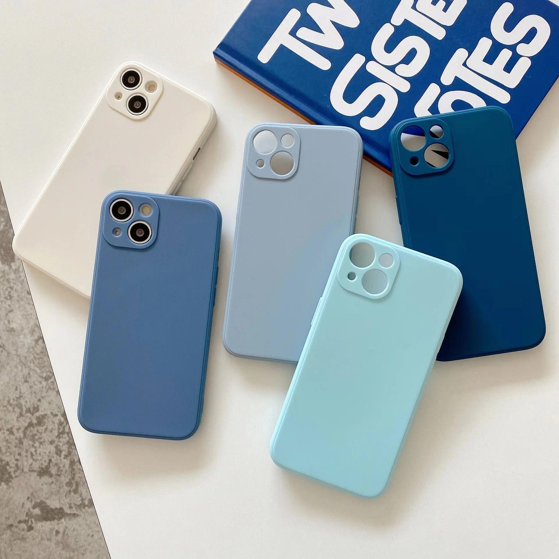 Carcasas iPhone 11 Silicona Unicolor-7