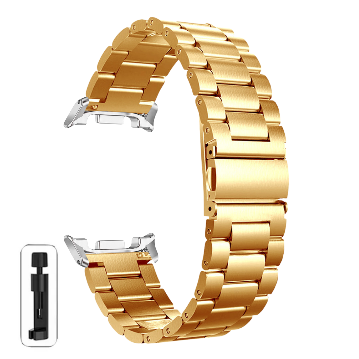 Correas Para Galaxy Watch 9 - 44MM - Metálicas De Eslabón-0