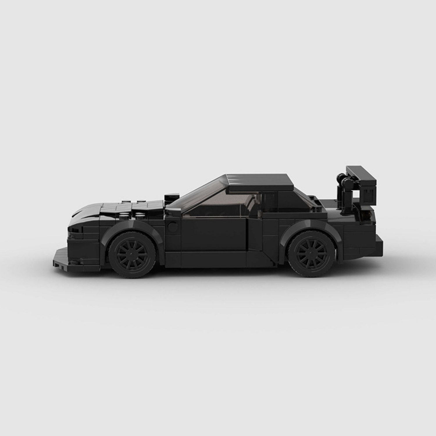 Mazda RX-7 Negro Bloques De Construcción - 233 Pcs-4
