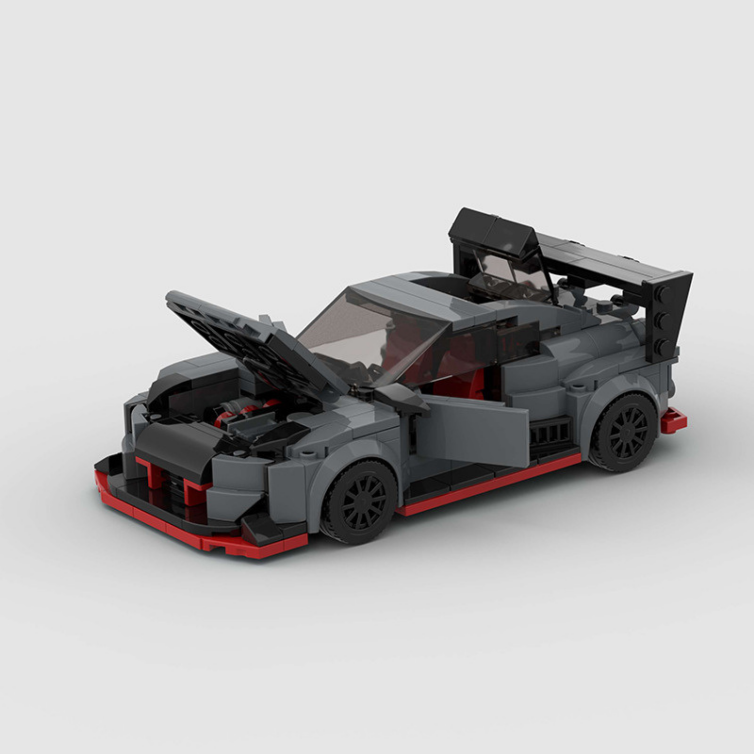 Nissan GTR R35LW Bloques De Construcción - 429 Pcs-5