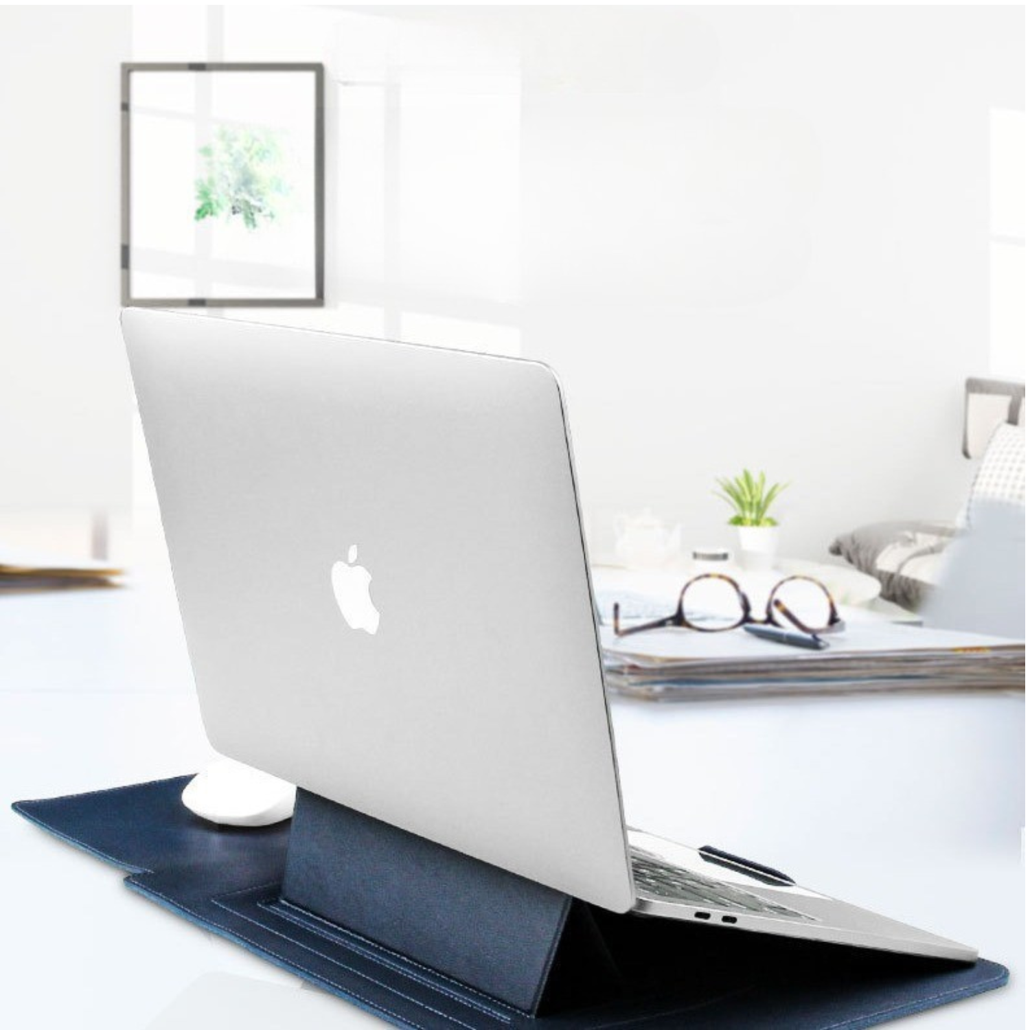 Funda Notebook Macbook Soporte Plegable 13/14" Pulgadas-2