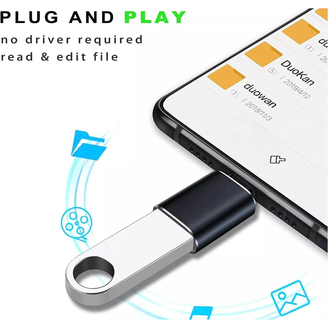 Adaptador Usb A Usb Tipo C - Multiuso Premium - Certificado-3